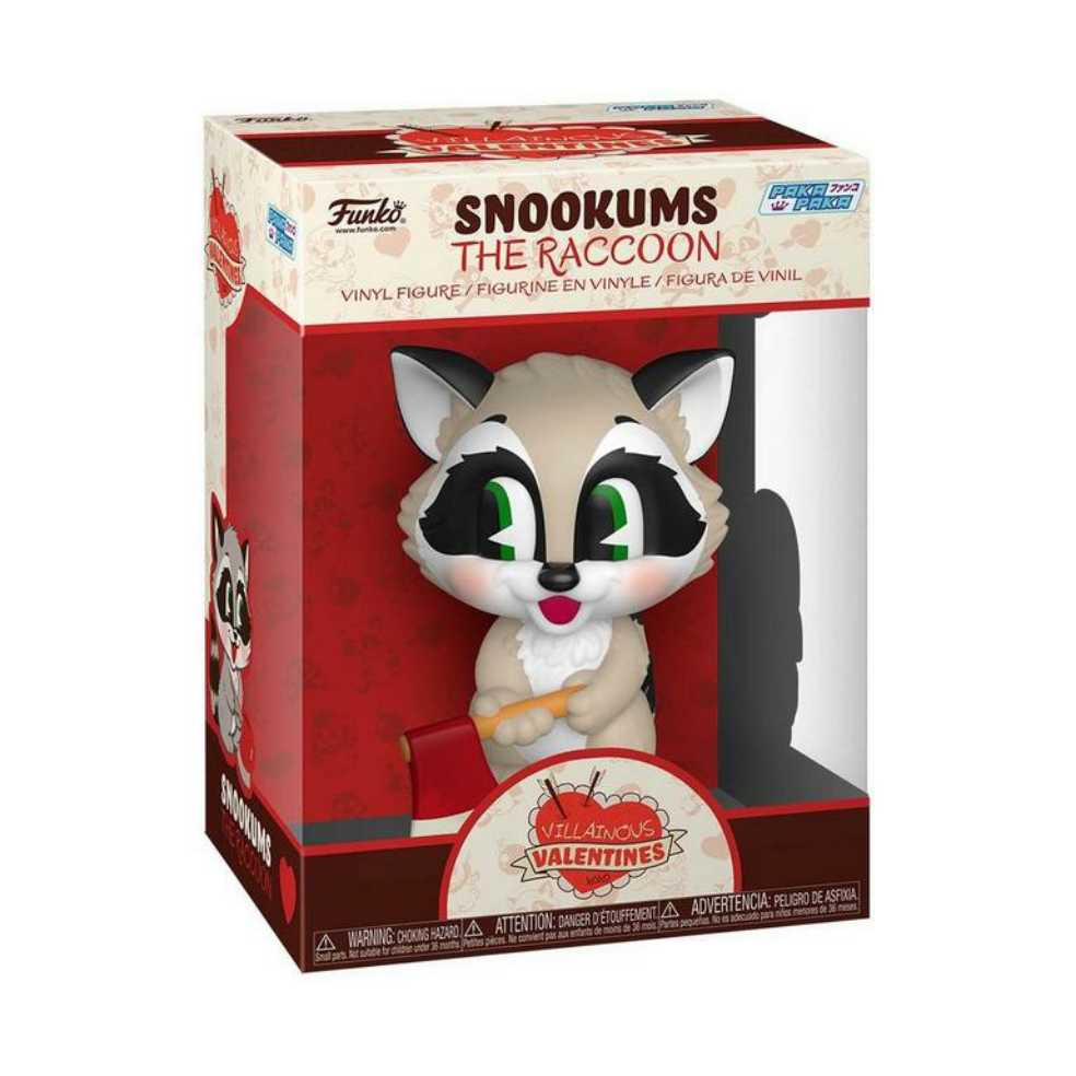 Villainous Valentines: Funko Pop! Snookums The Raccoon - Funko Pop! (Villainous Valentines) action figure collectible [Barcode 889698595346] - Main Image 3