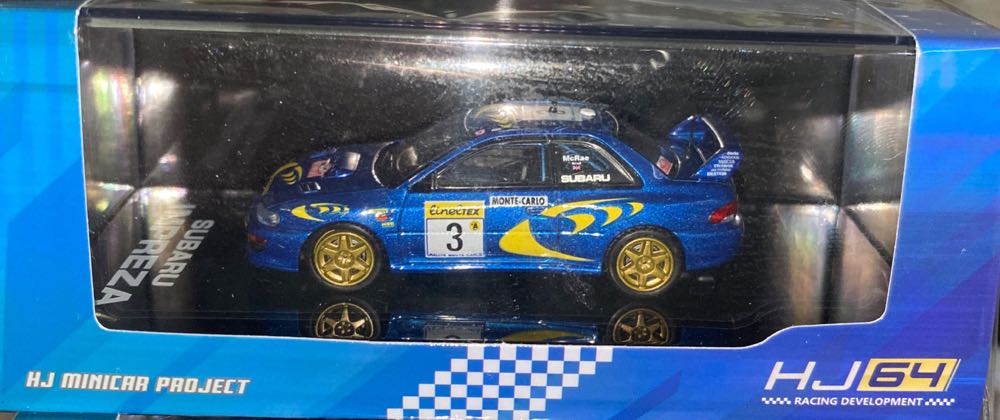 Subaru Impreza Wrc #3 - Hobby Japan (WRC 555) action figure collectible [Barcode 4981932062907] - Main Image 1
