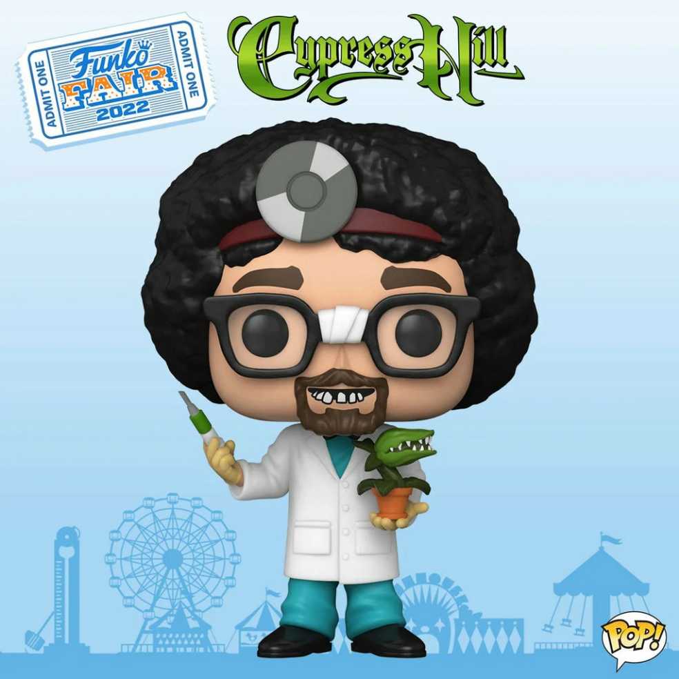 Cypress Hill: Funko Pop! Cypress Hill - B-R e a l As Dr. Greenthum b #266 - Funko Pop! (Cypress Hill) action figure collectible [Barcode 889698614429] - Main Image 4