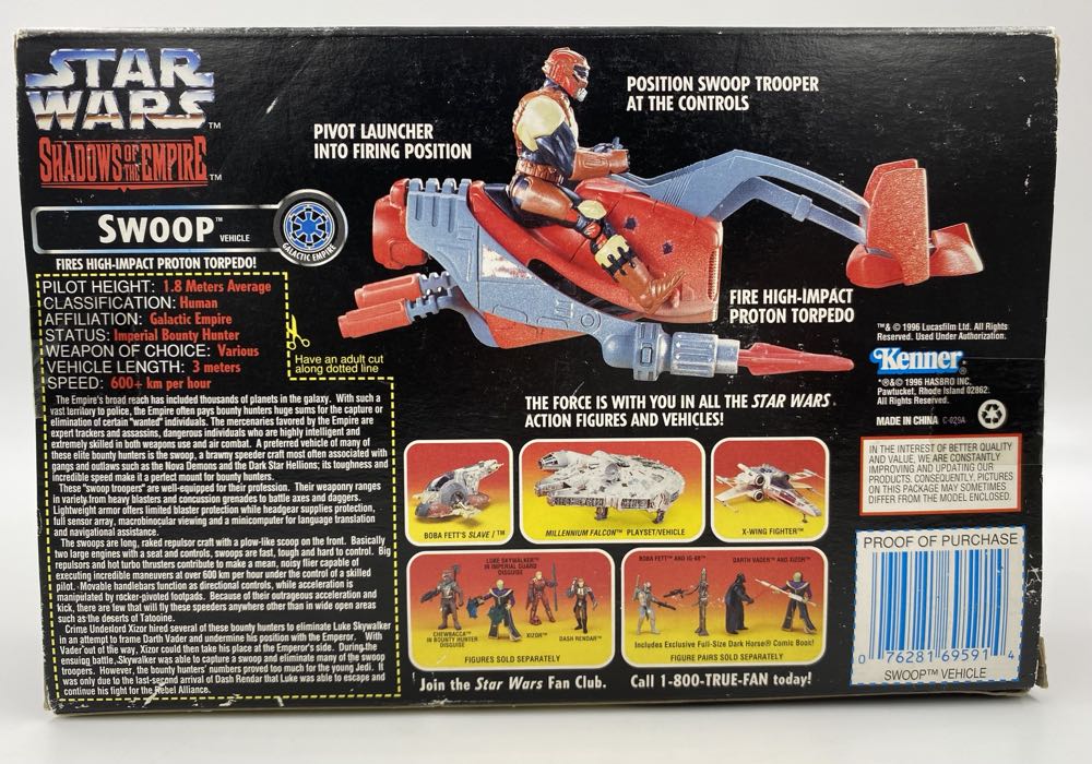 Star Wars: Swoop - Kenner (Shadows Of The Empire) action figure collectible - Main Image 4