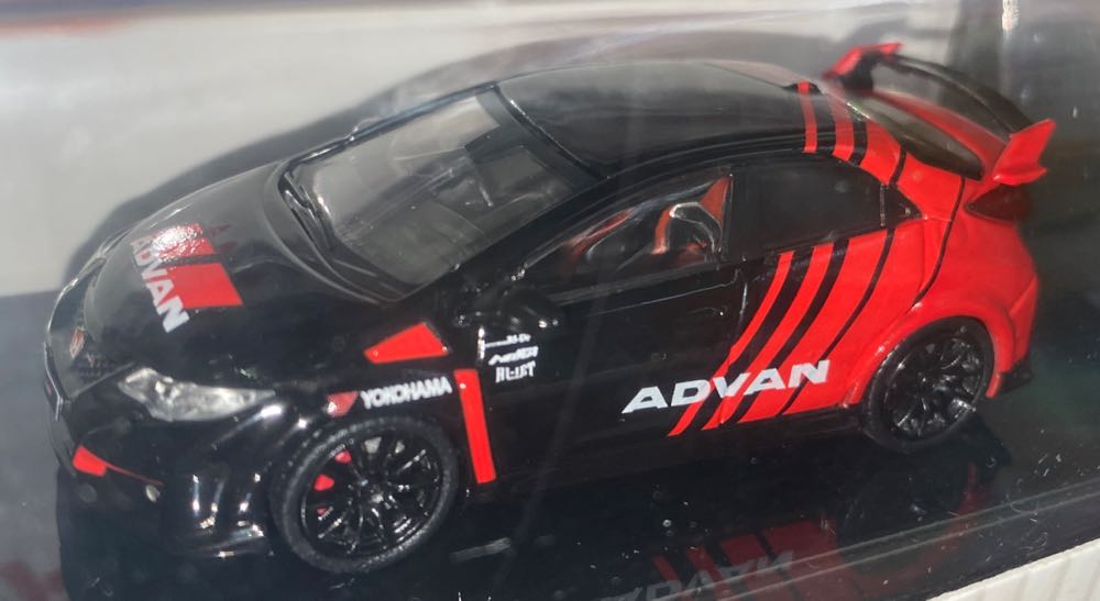 Honda Civic Type Fk2 - Tarmac (Advan) action figure collectible [Barcode 9580015707626] - Main Image 2