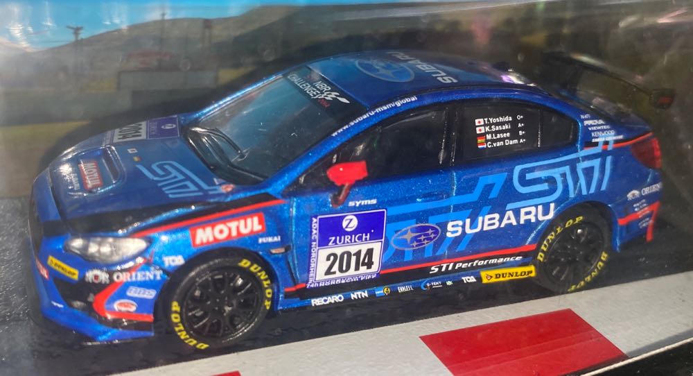 Subaru Wrx Sti Nbr 24h Challenge - Tarmac action figure collectible [Barcode 9580015712149] - Main Image 2