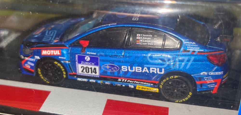 Subaru Wrx Sti Nbr 24h Challenge - Tarmac action figure collectible [Barcode 9580015712149] - Main Image 3