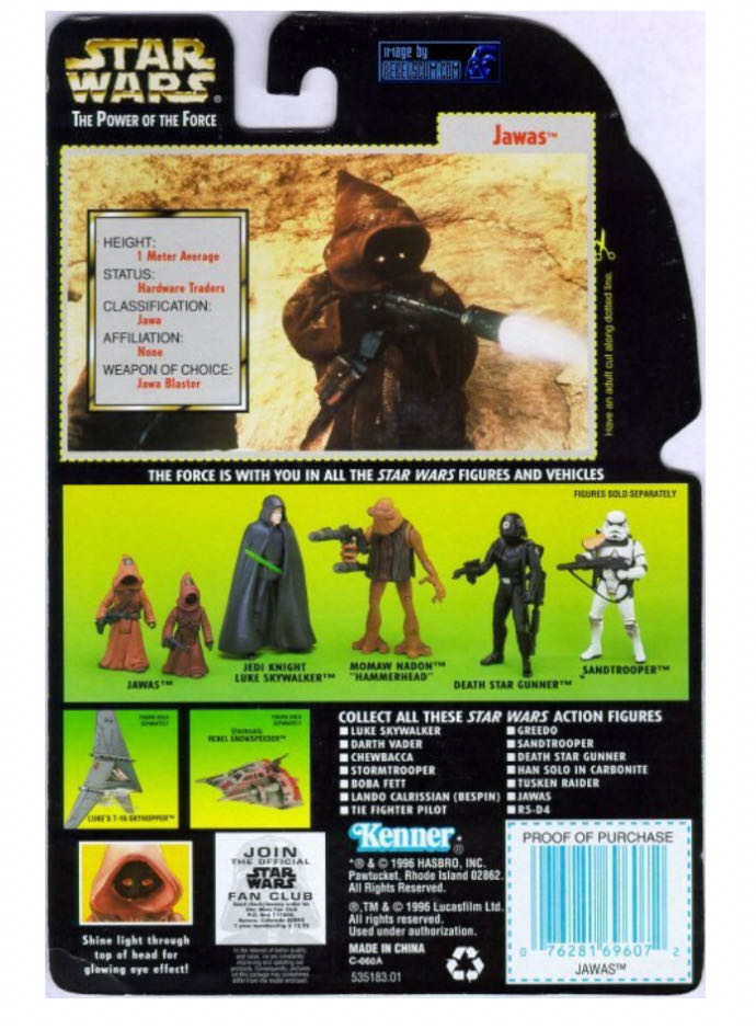 Star Wars: Jawas - Kenner (Power of The Force 2) action figure collectible - Main Image 4