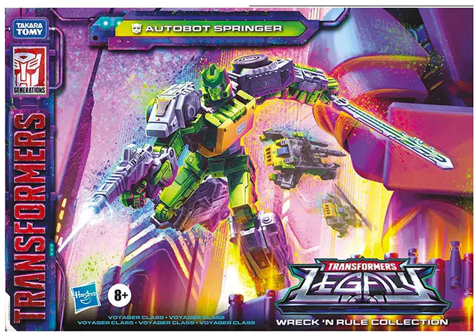 Legacy Voyager Class Wreck And Rule Springer - Hasbro (Transformers) action figure collectible - Main Image 4