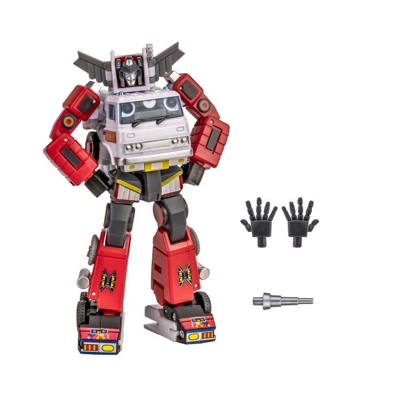 H46W Backdraft (White Version) - Newage (Transformers 3rd Party) action figure collectible - Main Image 4