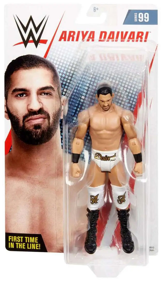 Ariya Daivari - Mattel (WWE Basic Series #99) action figure collectible [Barcode 887961724295] - Main Image 2