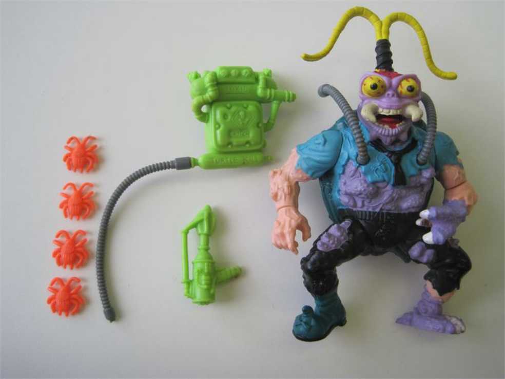 TMNT: Playmates Teenage Mutant Ninja Turtles - 1990 Original Scumbug (Loose)  - Playmates (TMNT) (Teenage Mutant Ninja Turtles - Classics) action figure collectible - Main Image 3