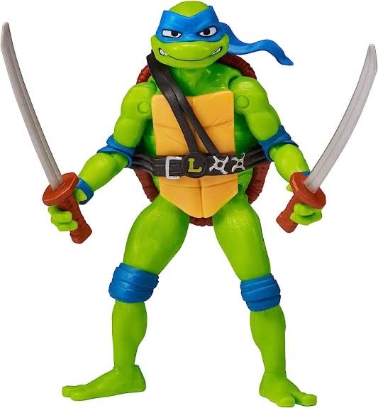 Leonardo - Playmates Toys (Teenage Mutant Ninja Turtles: Mutant Mayhem) action figure collectible [Barcode 043377832812] - Main Image 4