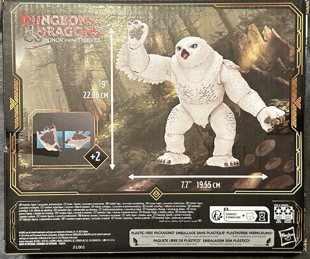 Owlbear (Hasbro Dungeons & Dragons) - Hasbro (Dungeons & Dragons) (Dungeons & Dragons) action figure collectible [Barcode 5010994202361] - Main Image 2