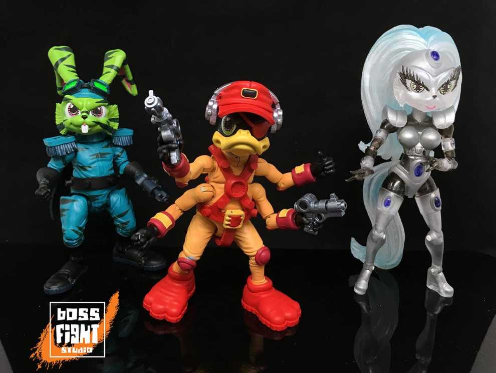 Boss Fight Studio Bucky O’hare: Astral Projection Jenny  action figure collectible - Main Image 3