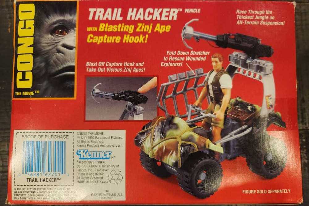 Trail Hacker - Kenner (Congo The Movie) action figure collectible [Barcode 076281627014] - Main Image 2