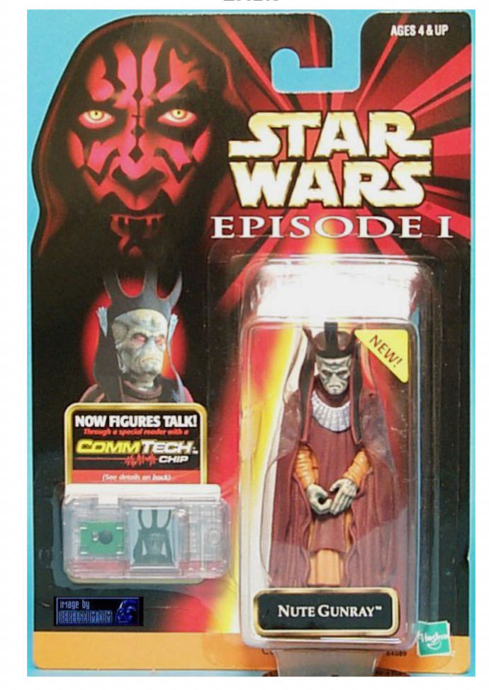 Star Wars: Nute Gunray  - Hasbro (Episode 1) action figure collectible - Main Image 3