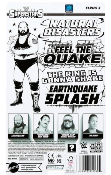 Superstars Series #5 - Mattel (Earthquake) action figure collectible - Main Image 2