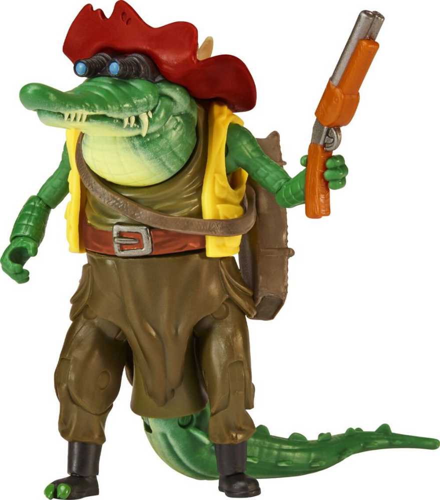  Teenage Mutant Ninja Turtles: Mutant Mayhem Leatherhead - Playmates (Teenage Mutant Ninja Turtles Mutant Mayhem) action figure collectible [Barcode 043377832942] - Main Image 4