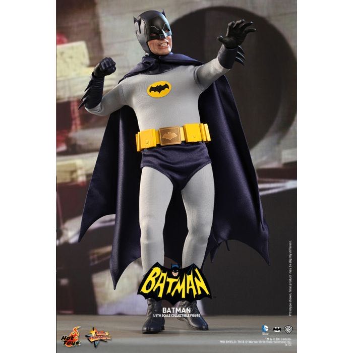 Batman - Hot Toys 1:6 Scale Figure (Batman 1966 Classic TV Series) action figure collectible - Main Image 1