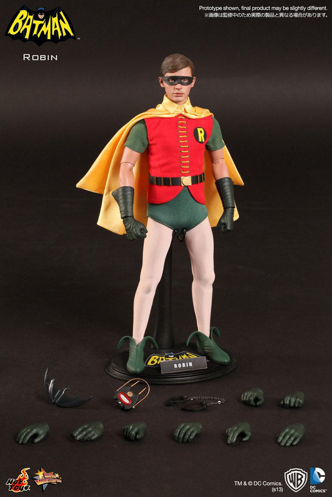 Robin - Hot Toys 1:6 Scale Figure (Batman 1966 Classic TV Series) action figure collectible - Main Image 3