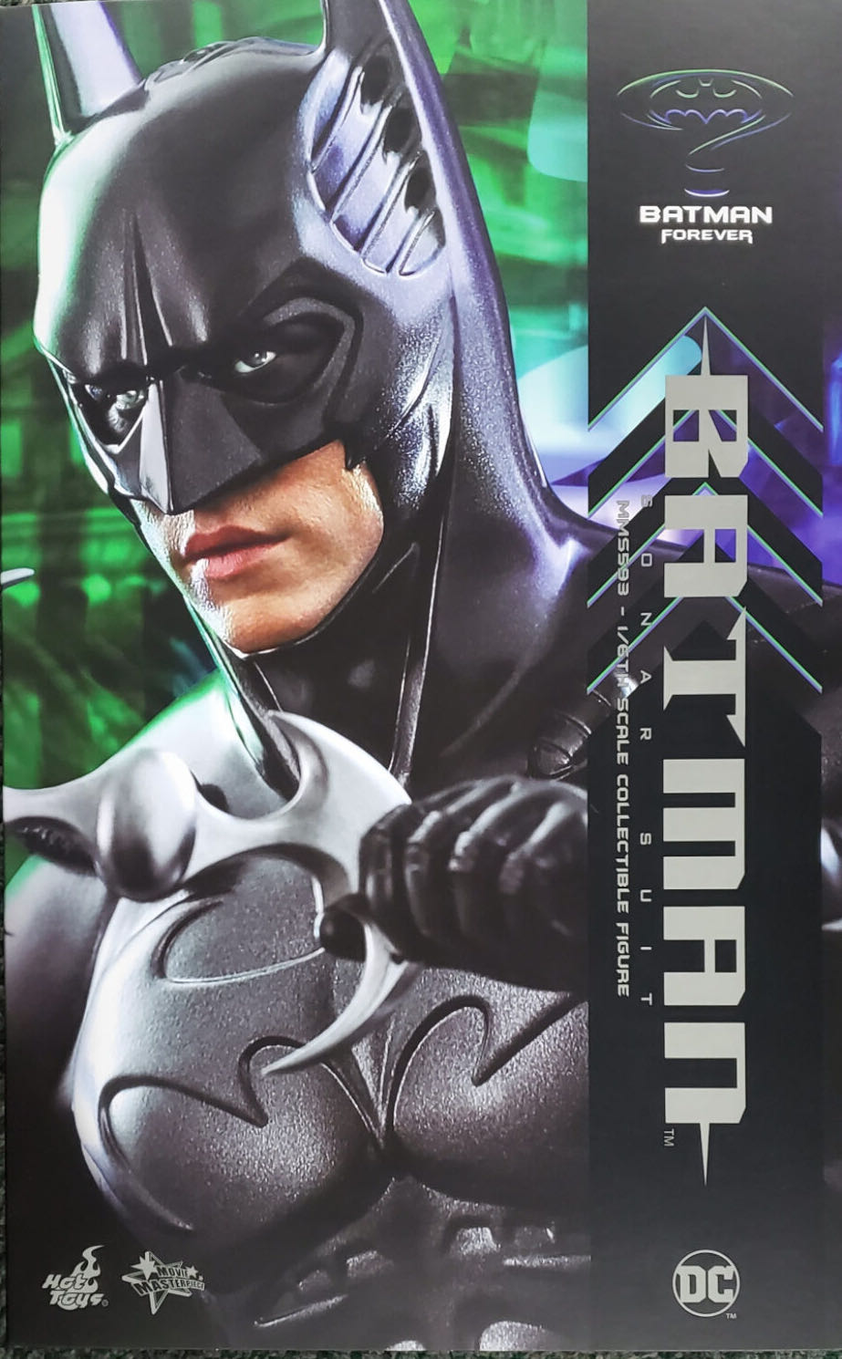 Batman (Sonar Suit) - Hot Toys 1:6 Scale Figure (Batman Forever) action figure collectible - Main Image 4