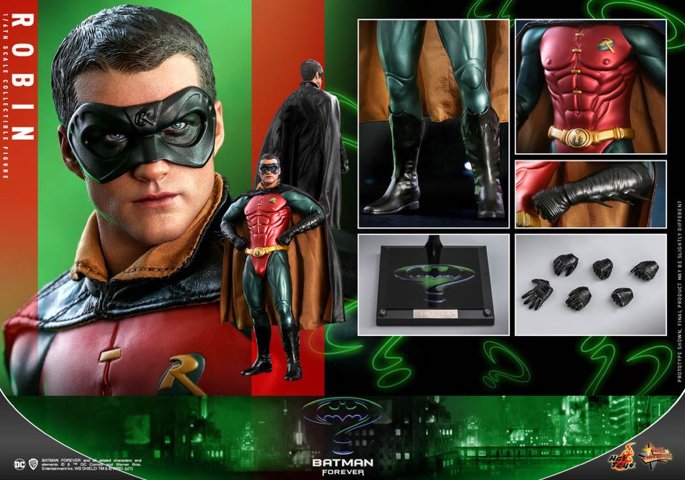 Hot Toys: Batman Forever Robin - Hot Toys 1:6 Scale Figure (Batman Forever) action figure collectible - Main Image 3