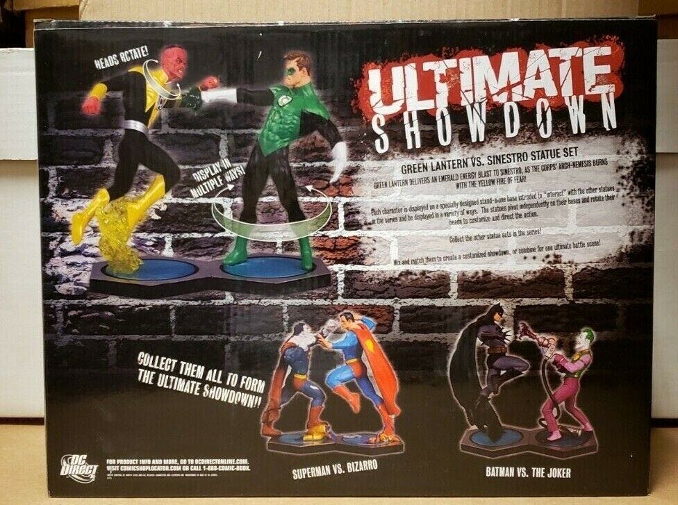 Ultimate Showdown: Green Lantern Vs. Sinestro - DC Direct (Ultimate Showdown) action figure collectible [Barcode 761941298061] - Main Image 2