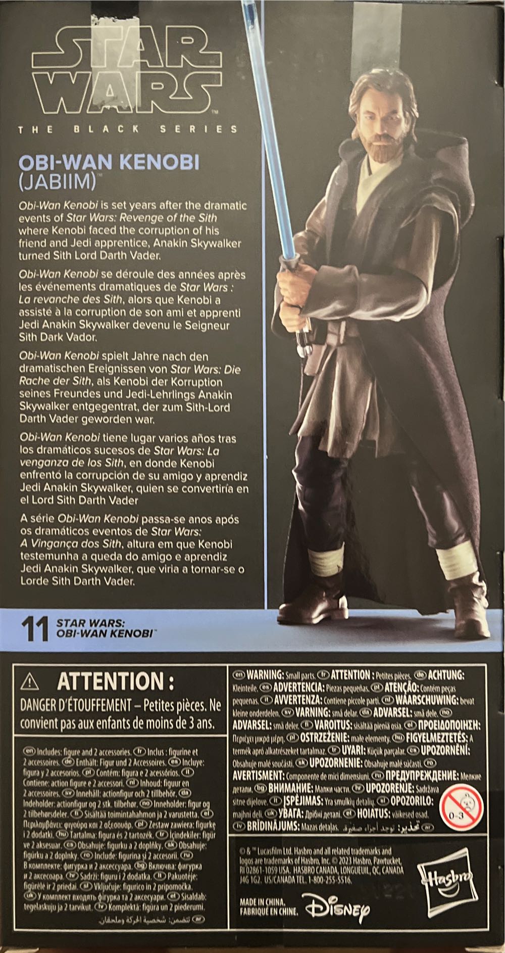 Obi-Wan Kenobi (Jabiim) - Hasbro (Star Wars: Obi-Wan Kenobi) action figure collectible [Barcode 5010996124838] - Main Image 3