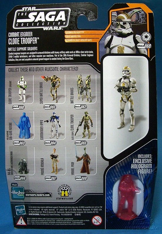 Star Wars: Clone Trooper, Utapau - Hasbro (The Saga Collection SAGA-026) action figure collectible - Main Image 4