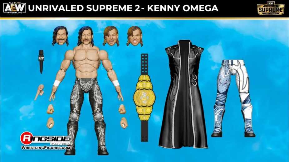 AEW Unrivaled Supreme Collection Kenny Omega   action figure collectible - Main Image 3