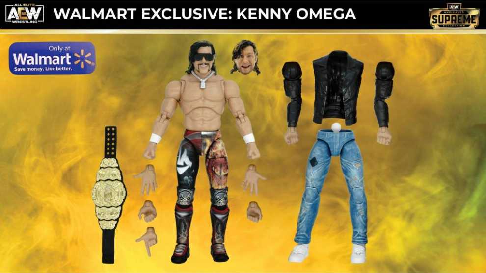 AEW Unrivaled Supreme Collection Kenny Omega #3 - Jazwares AEW (AEW Unrivaled Supreme) action figure collectible - Main Image 2