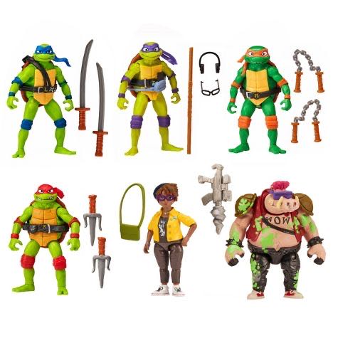 TMNT Ooze Cruisin’ Set - Playmates Toys (Teenage Mutant Ninja Turtles) action figure collectible [Barcode 043377834779] - Main Image 2