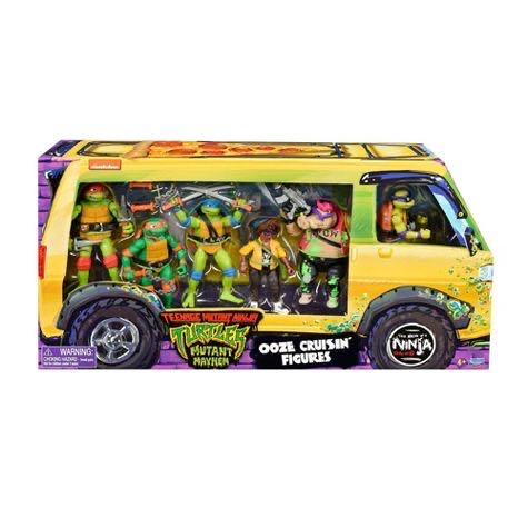 TMNT Ooze Cruisin’ Set - Playmates Toys (Teenage Mutant Ninja Turtles) action figure collectible [Barcode 043377834779] - Main Image 3