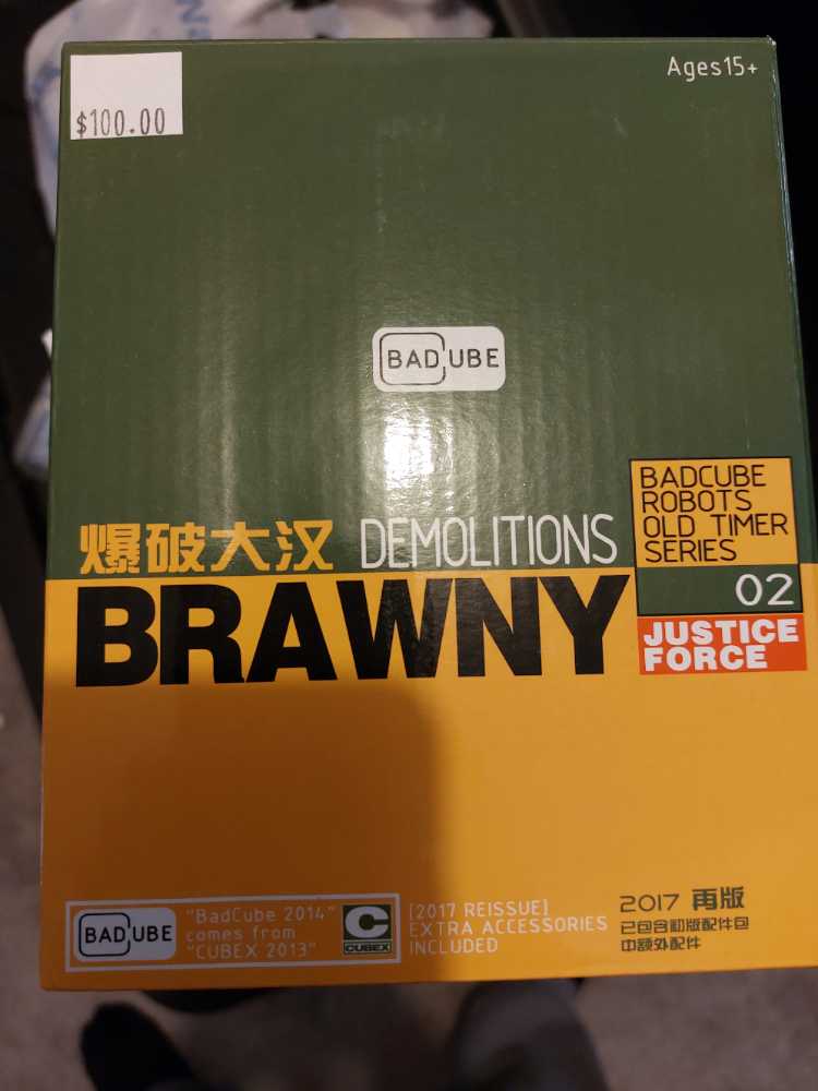 Badcube OTS-02 Brawny - Bad Cube (3rd Party Masterpiece Scale) action figure collectible - Main Image 2