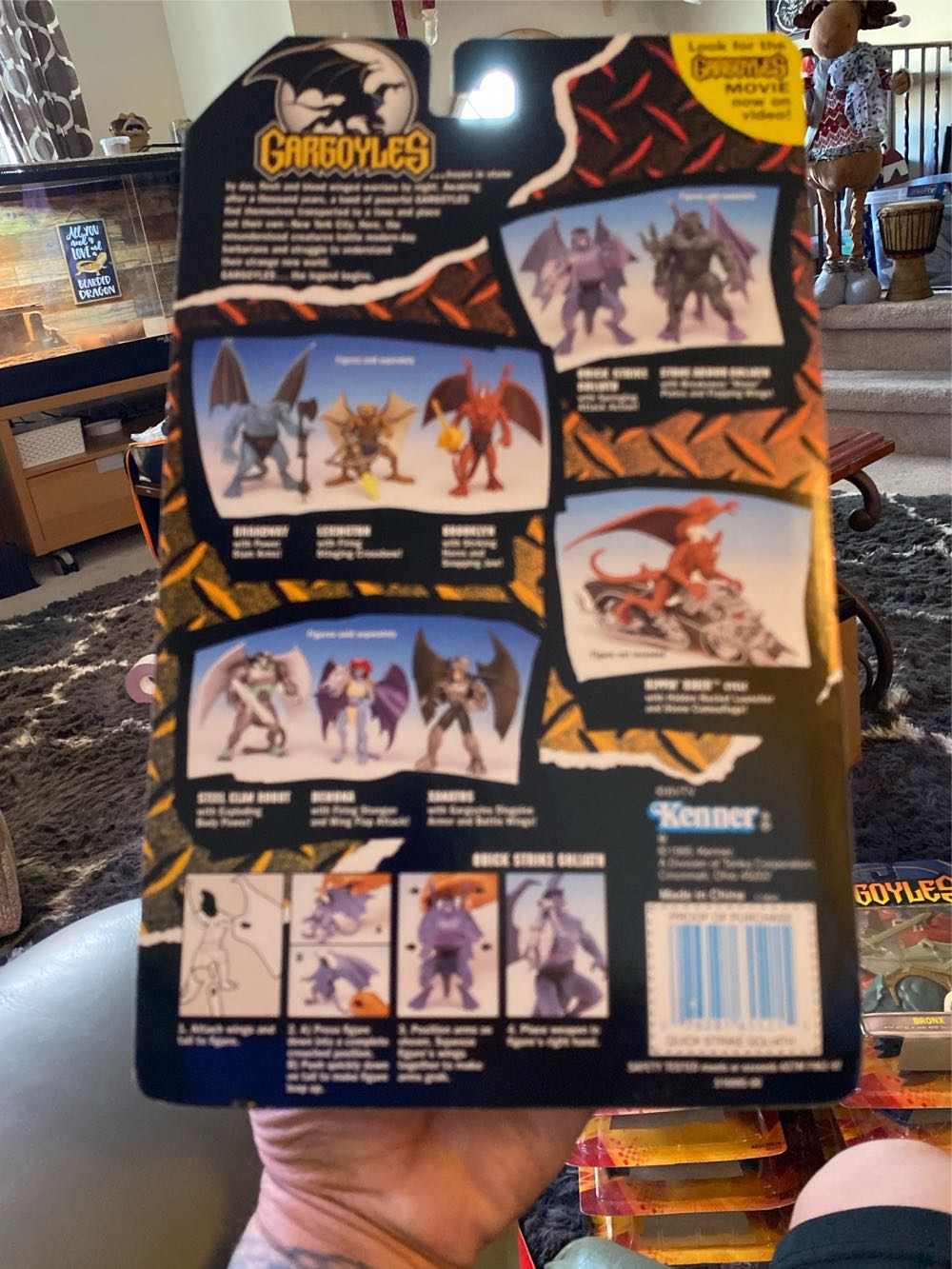 GARGOYLES Quick Strike Goliath - Kenner (Gargoyles) action figure collectible [Barcode 076281655215] - Main Image 2