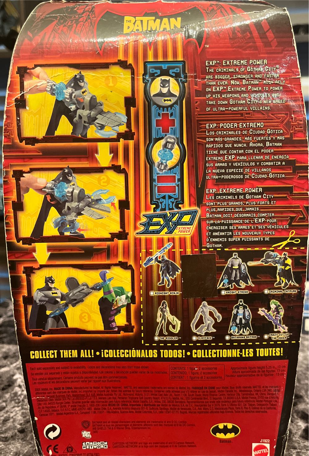 The Batman EXP: Knight Shadow Batman - Mattel (The Batman EXP) action figure collectible [Barcode 027084302042] - Main Image 2