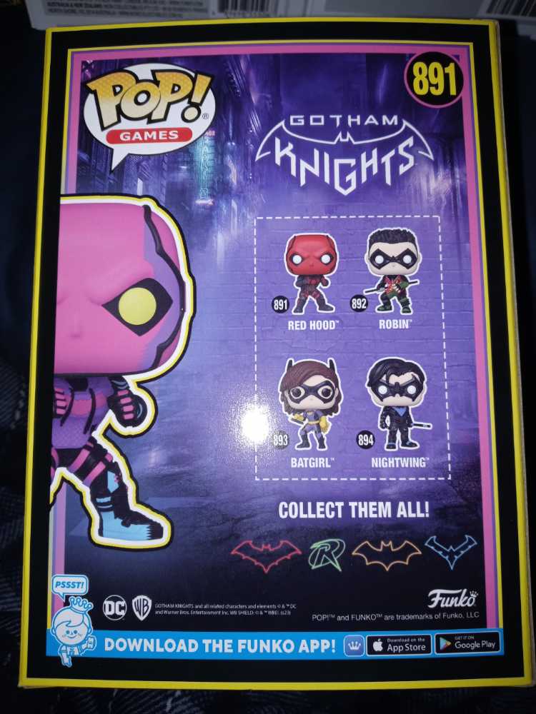 Red Hood #891 - Funko (Red Hood) (Gotham Knights) action figure collectible [Barcode 889698603317] - Main Image 2