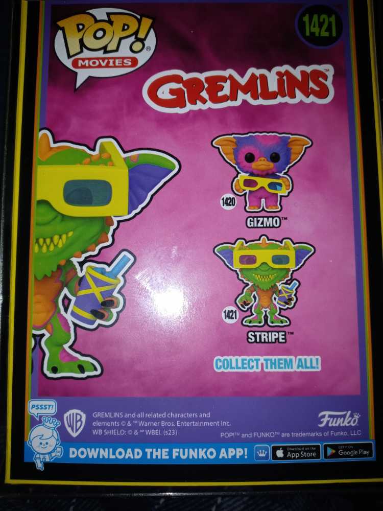 Gremlins: Stripe #1421 - Funko (Gremlins) (Gremlins) action figure collectible [Barcode 889698736985] - Main Image 2