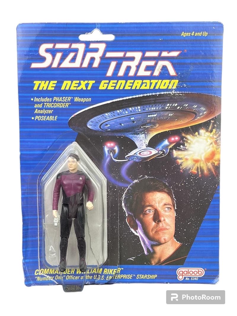 Star Trek: Commander William Riker - Galoob (Star Trek: The Next Generation) action figure collectible - Main Image 2