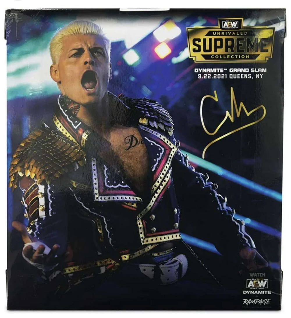 Cody Rhodes  - Jazwares AEW (AEW Supreme Collection) action figure collectible - Main Image 2