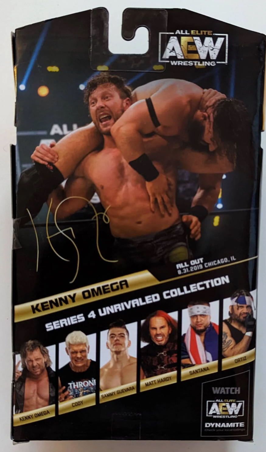 Kenny Omega - Jazwares AEW (AEW Unrivaled Collection - Series 4) action figure collectible - Main Image 2