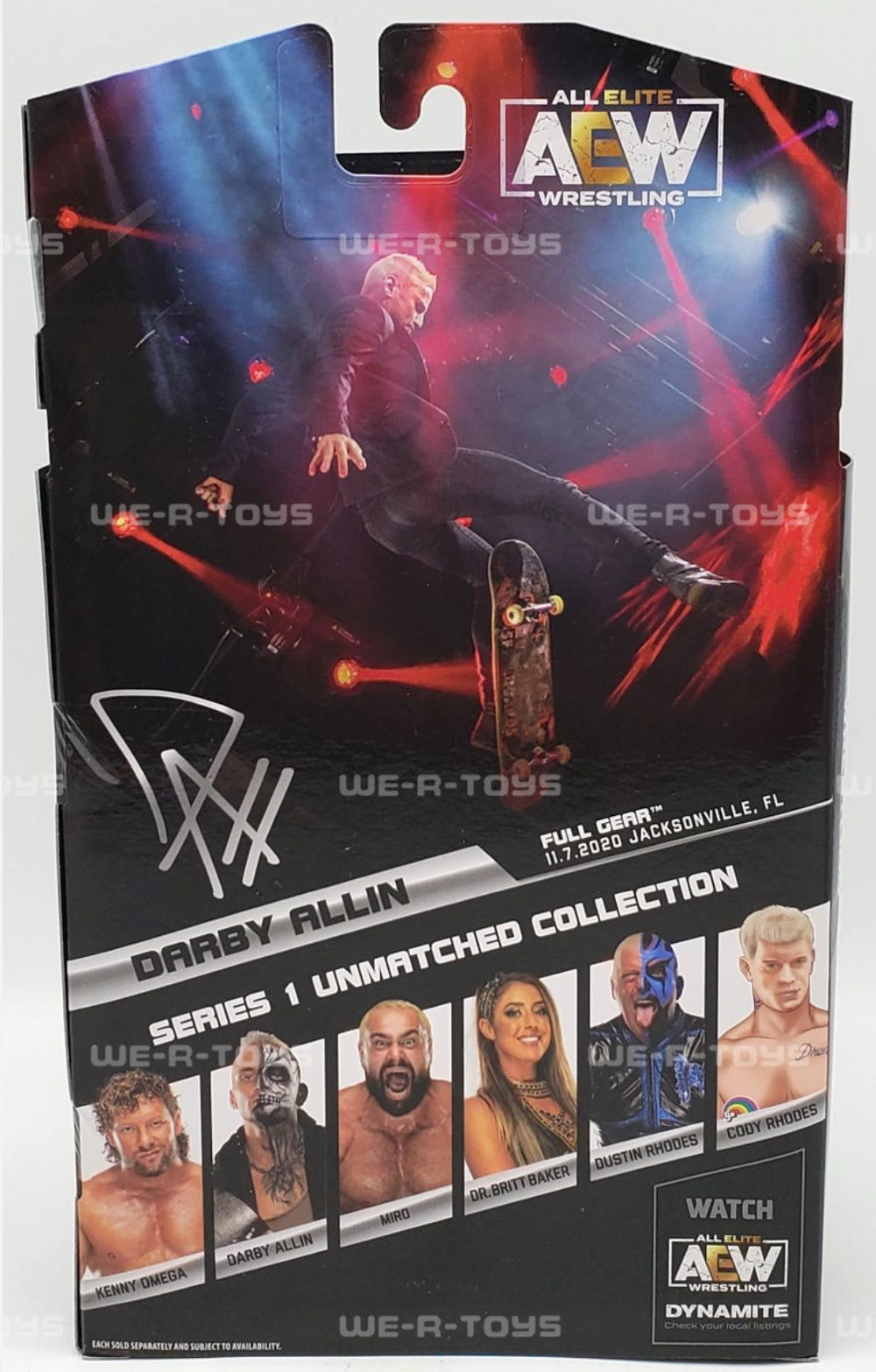 Darby Allen - Jazwares AEW (AEW Unmatched Collection - Series 1) action figure collectible - Main Image 2
