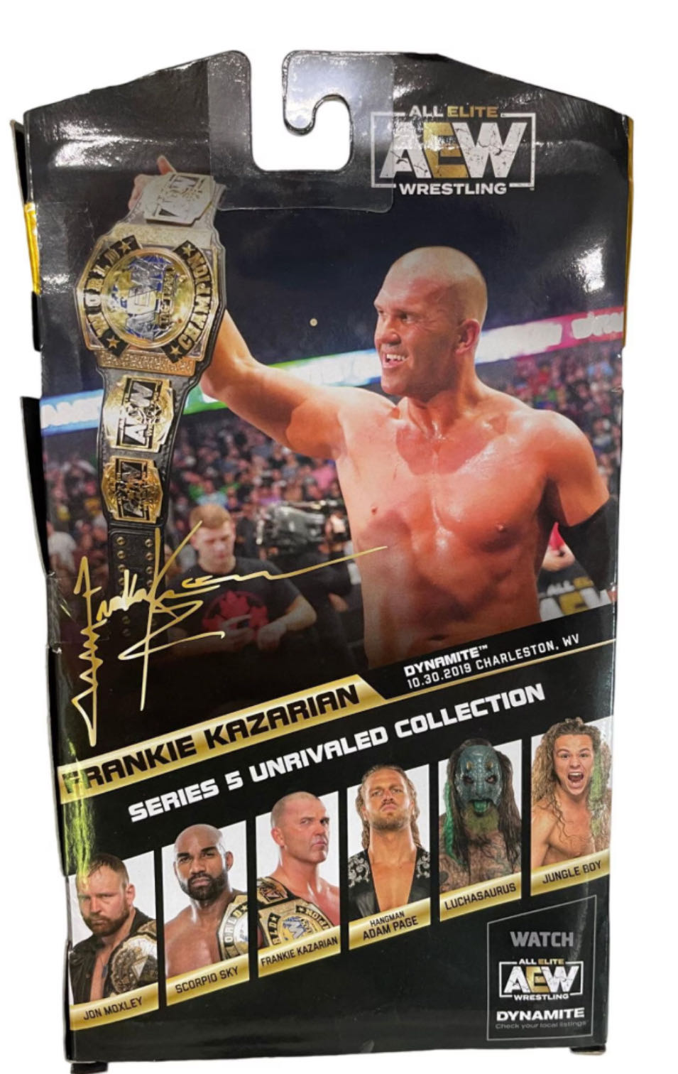 Frankie Kazarian - Jazwares AEW (AEW Unrivaled Collection - Series 5) action figure collectible - Main Image 2
