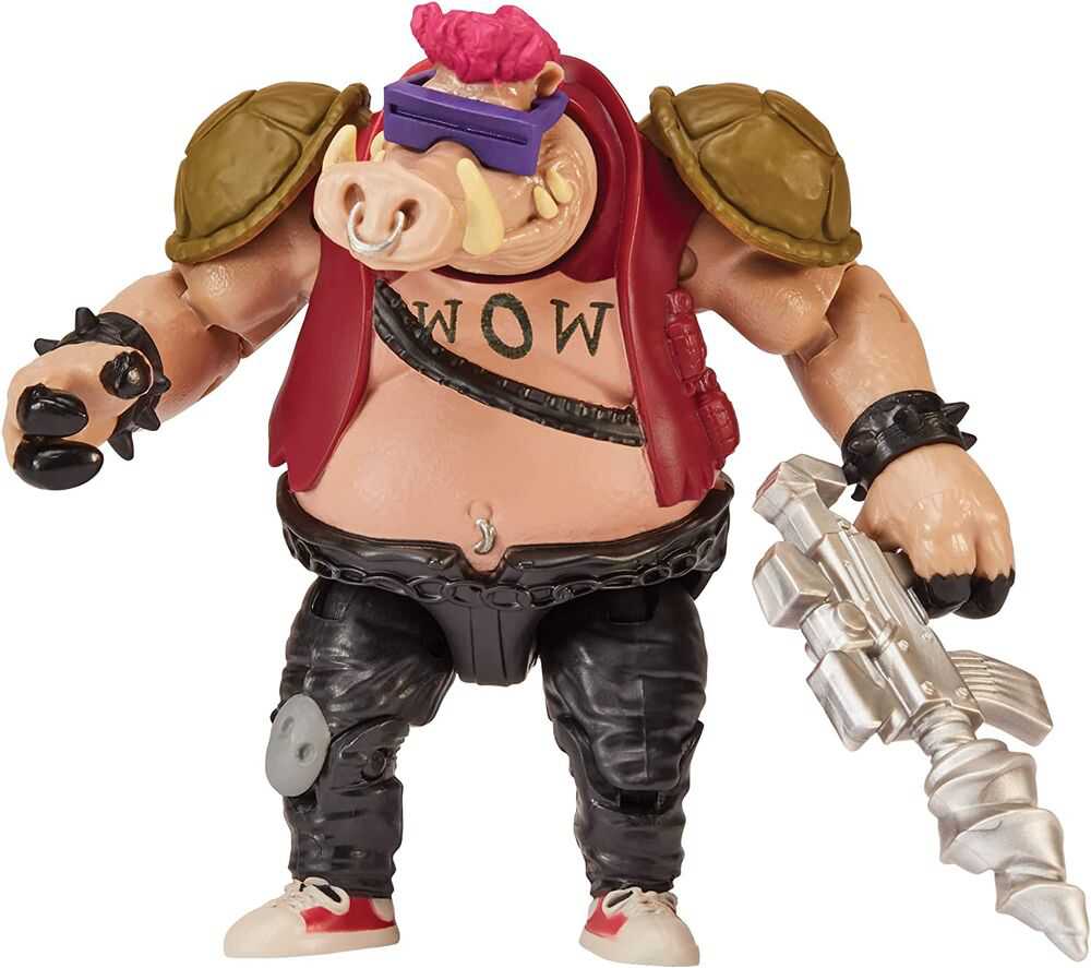 Bebop - Playmates -Mutant Mayhem (Teenage Mutant Ninja Turtles: Mutant Mayhem) action figure collectible [Barcode 043377832898] - Main Image 3