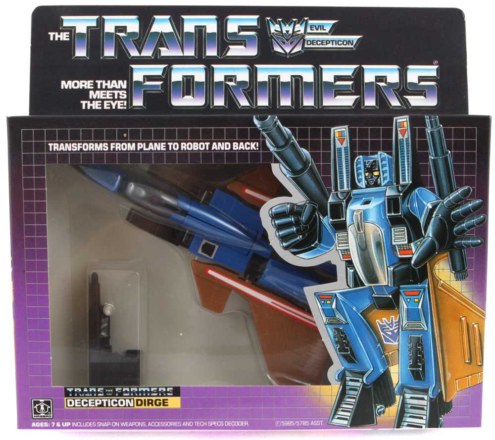 Dirge - Hasbro (Decepticon Jets) action figure collectible - Main Image 1
