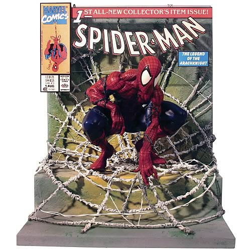 Spider-Man Comic Book Scene Replica - Master Replicas (Spider-Man) action figure collectible - Main Image 2