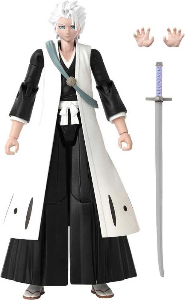Anime Heroes Bleach Hitsugaya Toshiro Action Figure - Bandai (Bleach) action figure collectible [Barcode 045557369736] - Main Image 3