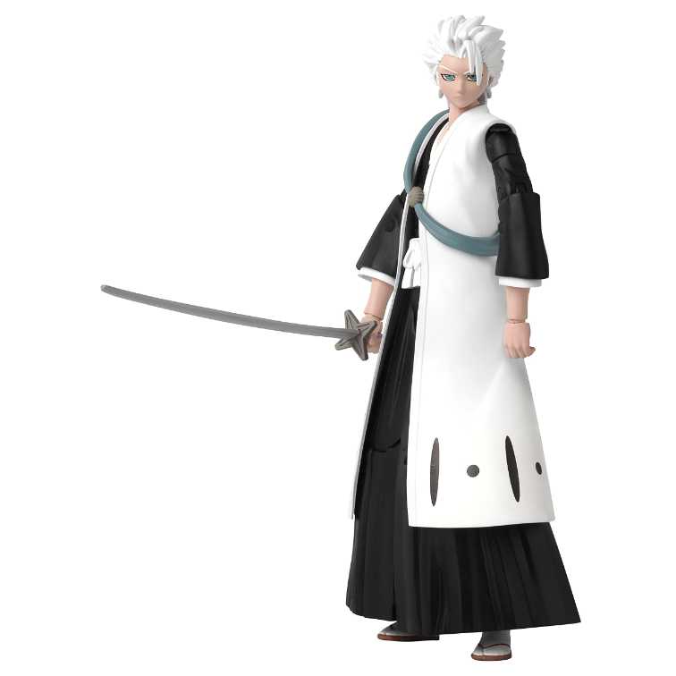 Anime Heroes Bleach Hitsugaya Toshiro Action Figure - Bandai (Bleach) action figure collectible [Barcode 045557369736] - Main Image 4
