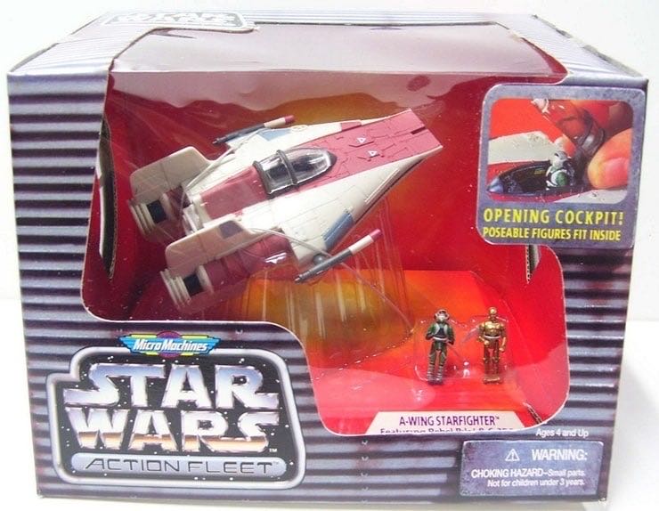 Star Wars AF A-wing  action figure collectible - Main Image 2