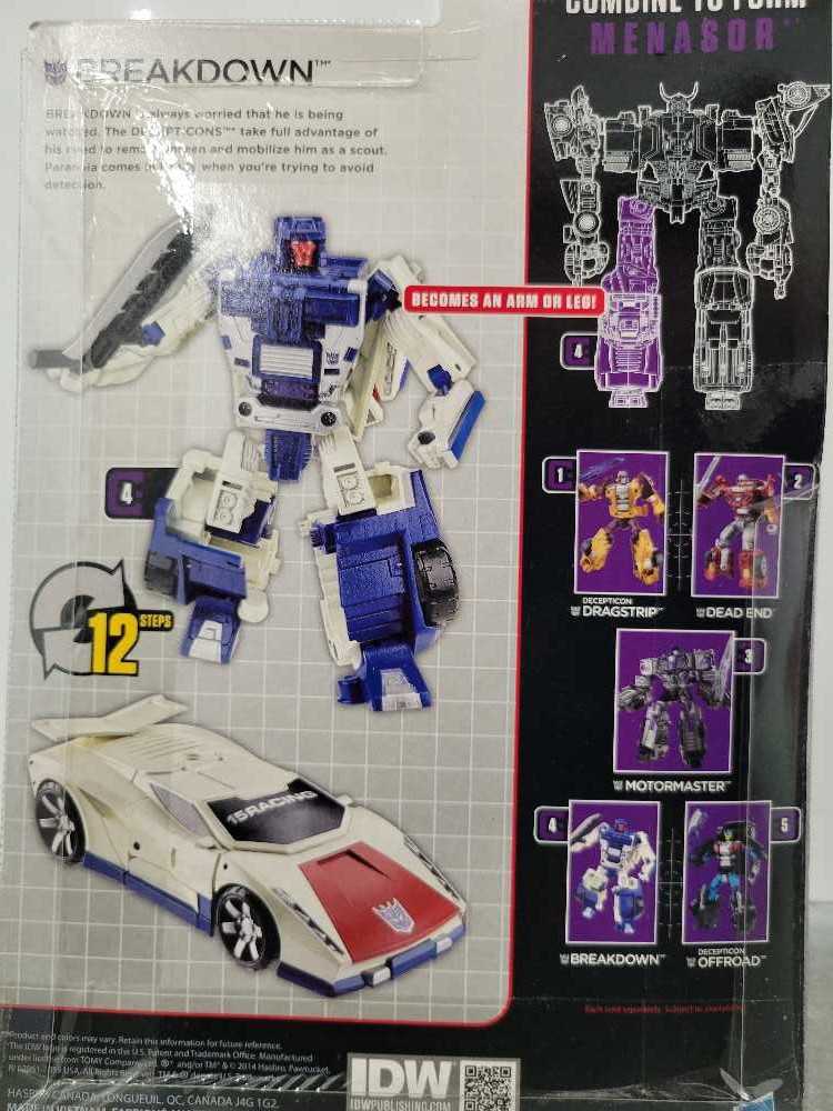 Breakdown Menasor Stunticon 4/5 - Hasbro (Combiner Wars) action figure collectible - Main Image 3