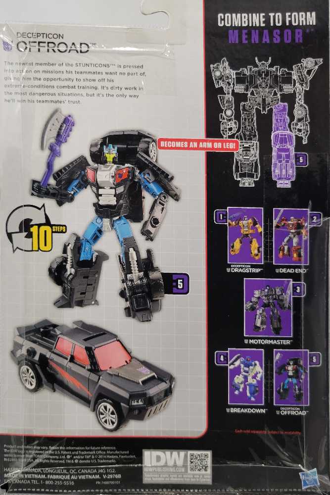 Offroad Menasor Stunticon 5/5 - Hasbro (Combiner Wars) action figure collectible - Main Image 3