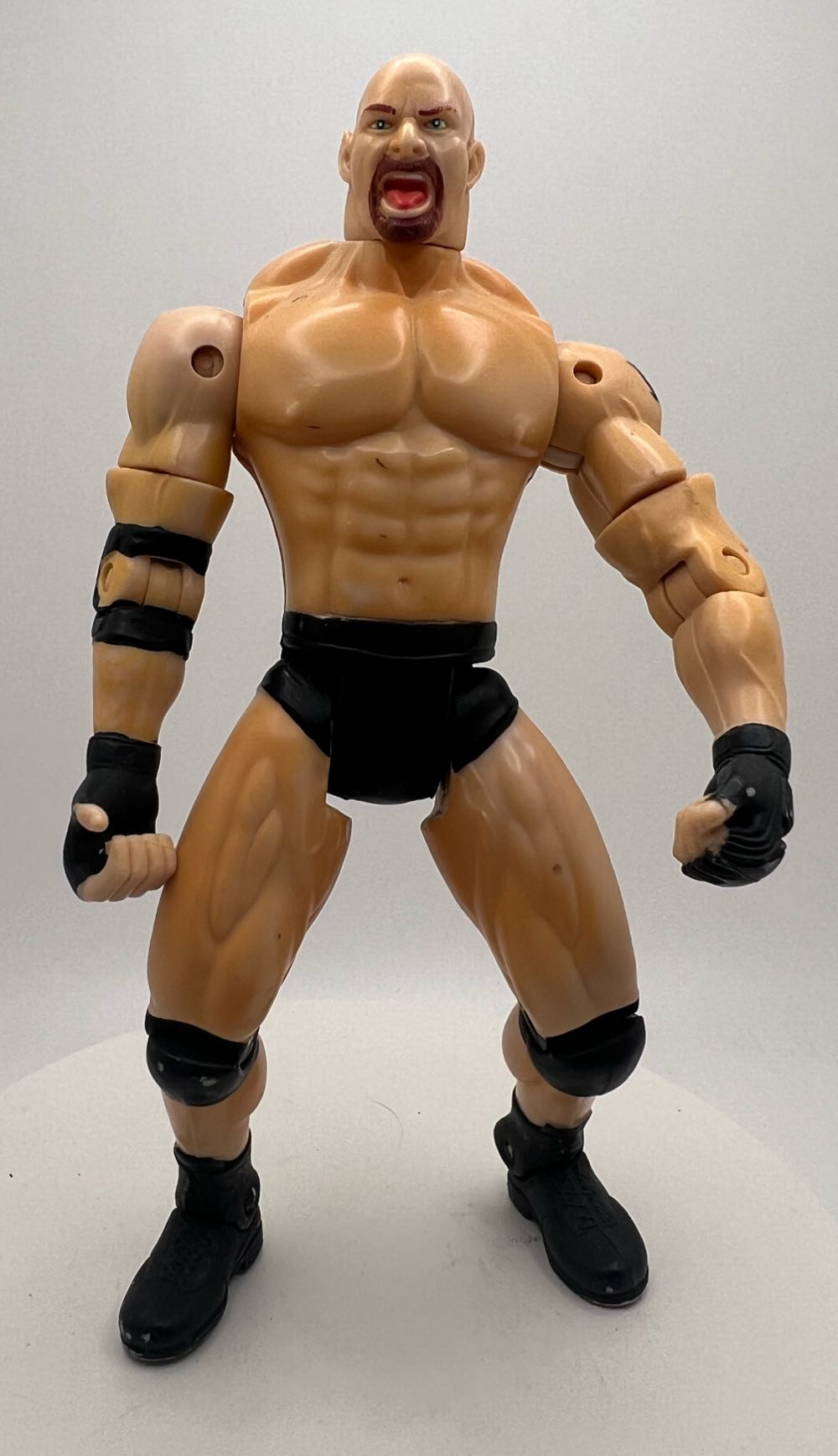 Goldberg [No Chest Hair] - Toy Biz (WCW - Toy Biz) action figure collectible - Main Image 2