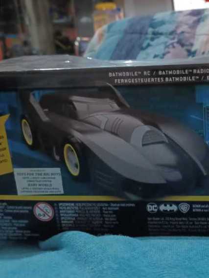 Batmobile Remote Control Vehicle 1:20 Scale - Spinmaster (Batman Caped Crusader) action figure collectible [Barcode 778988246160] - Main Image 2